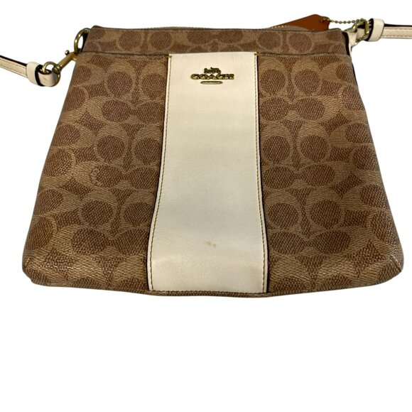 Coach Kitt Messenger Crossbody In Colorblock Signature Canvas - Picture 7 of 12